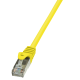 Patch cable Cat.5e F/UTP, yellow, 2m