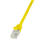 Patch cable Cat.6 U/UTP EconLine, yellow, 5m