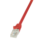 Patch cable Cat.6 U/UTP EconLine, red, 10m