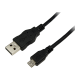 USB 2.0 type A to type B Micro cable, 5m