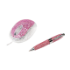 Rhinestone mouse and glittering stylus touchpen design set