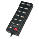 USB 2.0 hub, 13-port with On/Off switch