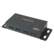 USB 3.0 hub, 4-Port, metal housing