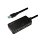 USB 3.0 Active repeater cable up to 10m with 4-port hub