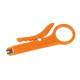 IDC punchdown tool with wire stripper, plastic