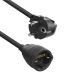 230V EXTENSION CABLE 10M BLACK