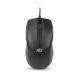 ACT OPTICAL MOUSE 1000DPI USB BLACK