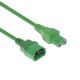 POWERCORD C14-C15 GN 0.60M