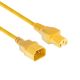 POWERCORD C14-C15 YL 0.60M