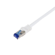 Patch cable Ultraflex, 1 m, Cat.6A, S/FTP, white