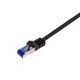 Patch cable Ultraflex, 5 m, Cat.6A, S/FTP, black