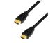 HDMI cable, A/M to A/M, 4K/60 Hz, CCS, black, 1M Logilink