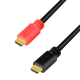 HDMI cable, 15 m, A/M to A/M, 4K/60 Hz, AMP, black