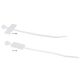 CABLE TIE TRANS LABEL 100MM
