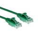 CAT6 U/UTP SLIMLINE GN 0.15M