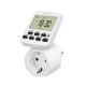 Digital timer with rotatable display