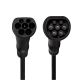 EV charging cable, Type 2, 3-phase, 32 A, 22 kW, 10 m