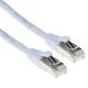 CAT6A S/FTP SNAGLESS WH  1.00M