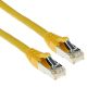 CAT6A S/FTP SNAGLESS YL  0.50M