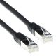 CAT6 S/FTP LSZH BLACK   10.00M