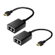 HDMI extender set over LAN, 30 m, 1080p/60 Hz, Pigtail, 0.3 m