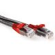 CAT6A U/UTP CROSS BK/RD  0.50M