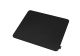 Gaming mouse pad, stitched edges, 455 x 400 mm, black