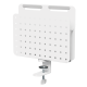 LogiLink Pegboard organiser/combination, clamp-on, 36.2 x 15.8 x 44.5 cm, up to 10 kg, white