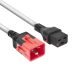 ACT POWERCORD C19L-C20DL WH 2.0M