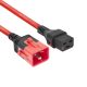 ACT POWERCORD C19L-C20DL RD 3.0M