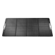 Foldable-stand alone-solar panel, 229,7x54x0,2 cm, 200 W, IP67, black