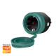 Wi-Fi smart plug socket outdoor, 1-way (CEE 7/3), Tuya compatible