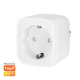 Wi-Fi smart plug socket, 1-way (CEE 7/7), Tuya compatible
