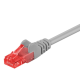 Goobay CAT 6 Patch Cable, U/UTP, grey - 10 meter