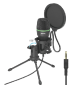 MTK mikrofon med støjreduktion og tripod, Mini Jack,
