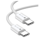 Techly USB-C - USB-C - USB4 Gen2 USB-C EPR Cable M/M 20G 240W PD3.1 E-Mark Certified 2 m